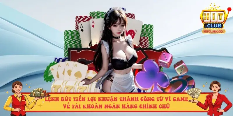 Lệnh rút tiền lợi nhuận thành công từ ví game về tài khoản ngân hàng chính chủ Lệnh rút tiền lợi nhuận thành công từ ví game về tài khoản ngân hàng chính chủ