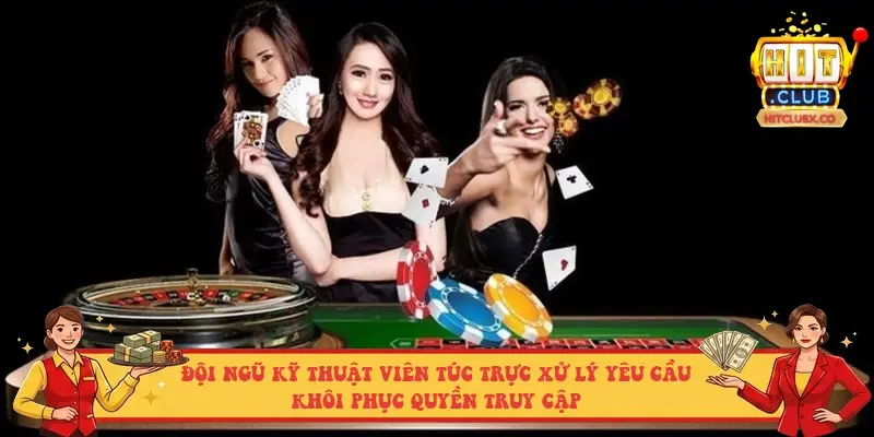 Đội ngũ kỹ thuật viên túc trực xử lý yêu cầu khôi phục quyền truy cập