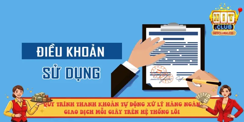 Quy trình thanh khoản tự động xử lý hàng ngàn giao dịch mỗi giây trên hệ thống lõi