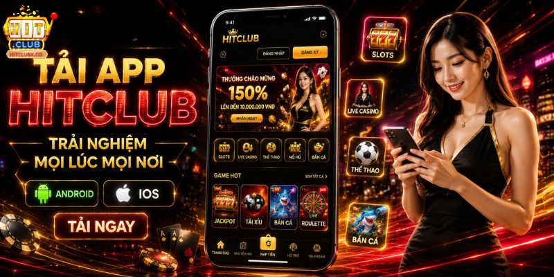 Giới Thiệu HITCLUB: Cổng Game Bài Đổi Thưởng Đẳng Cấp Giới thiệu HITCLUB - Cách tải app di động mượt mà không chặn