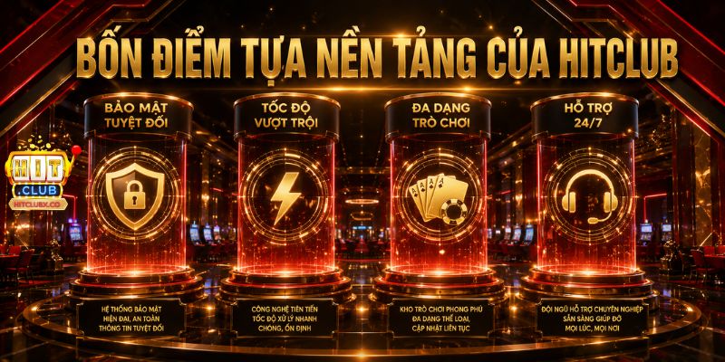 ⚜️ Bốn điểm tựa nền tảng của HitClub