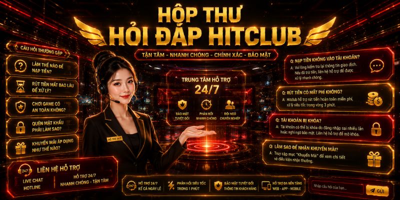 💬 Hộp thư hỏi đáp HitClub