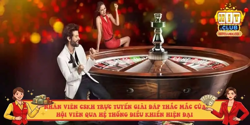 Nhân viên CSKH trực tuyến giải đáp thắc mắc của hội viên qua hệ thống điều khiển hiện đại