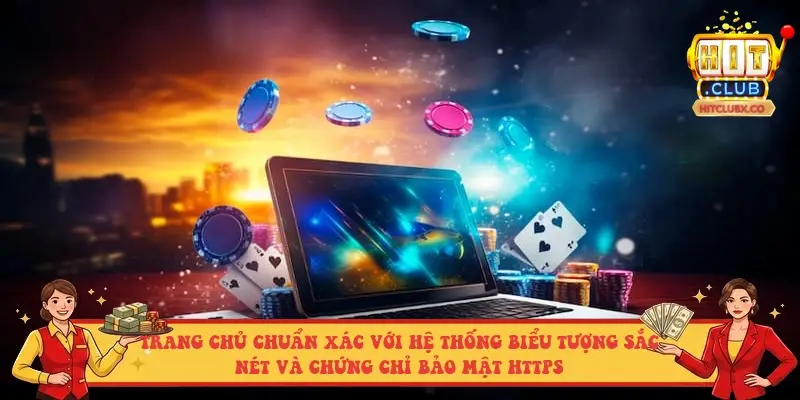 Trang chủ chuẩn xác với hệ thống biểu tượng sắc nét và chứng chỉ bảo mật HTTPS Trang chủ chuẩn xác với hệ thống biểu tượng sắc nét và chứng chỉ bảo mật HTTPS